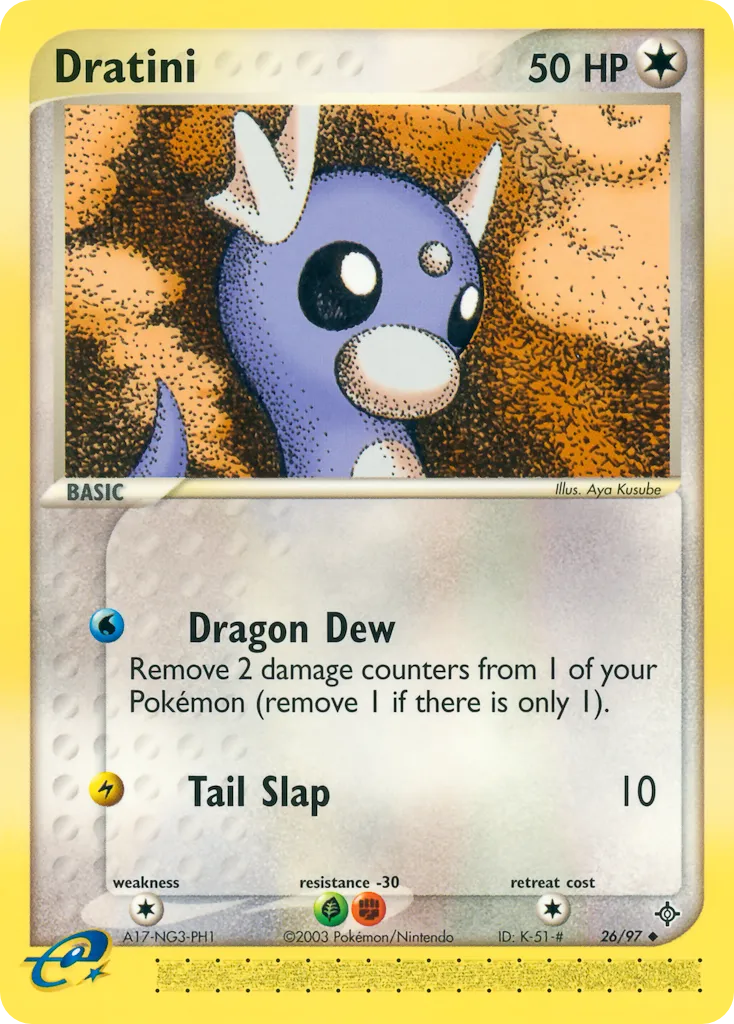 2003 Dragon Dratini Uncommon #26/97 Uncommon card image