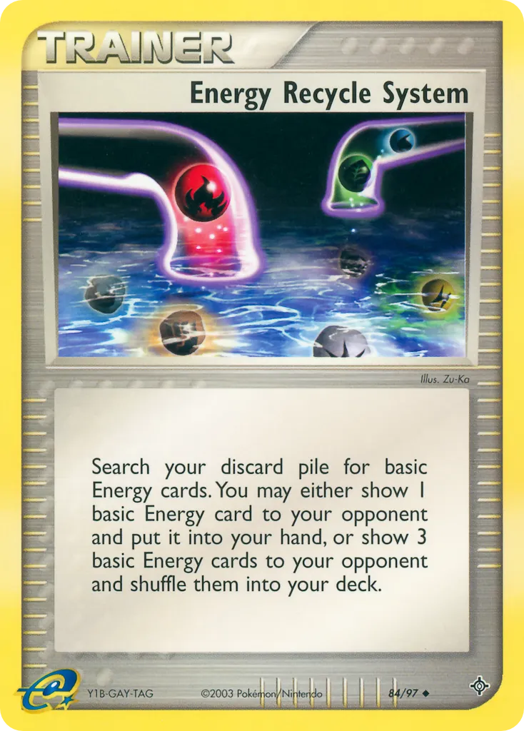 2003 Dragon Energy Recycle System #84/97 Uncommon card image