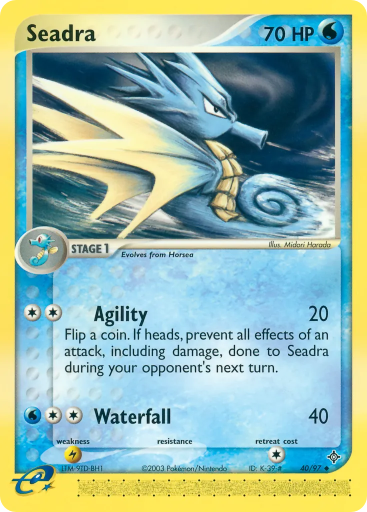 2003 Dragon Seadra #40/97 Uncommon card image