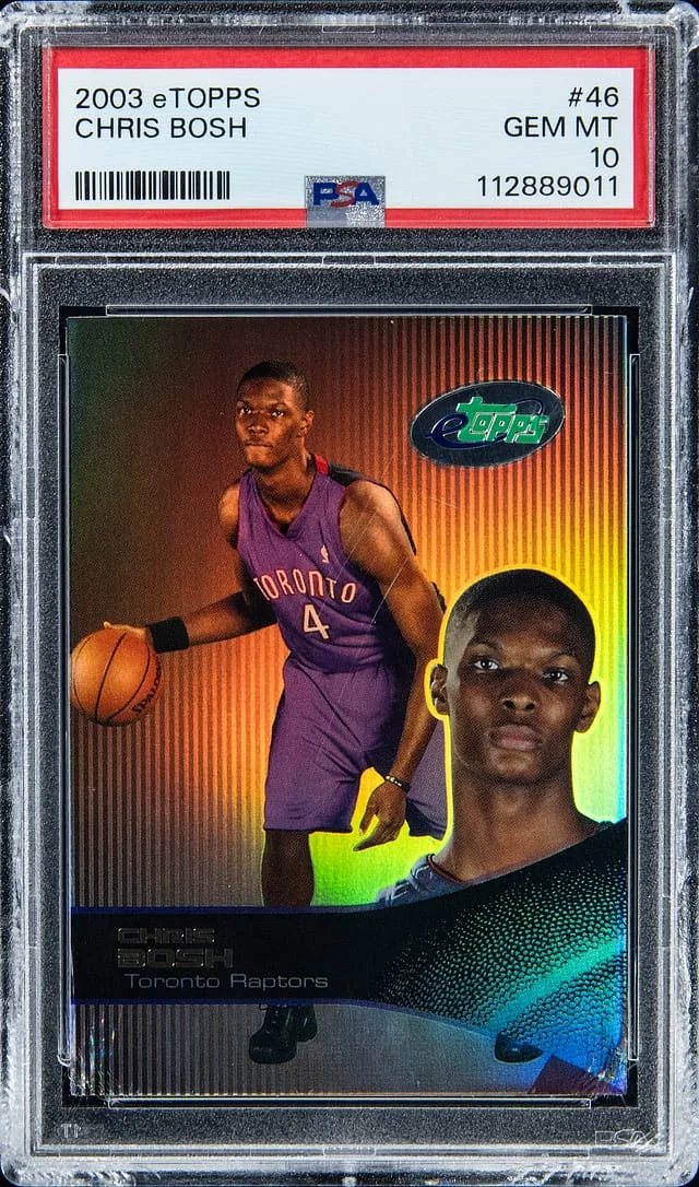 2003 eTopps Chris Bosh #46 card image