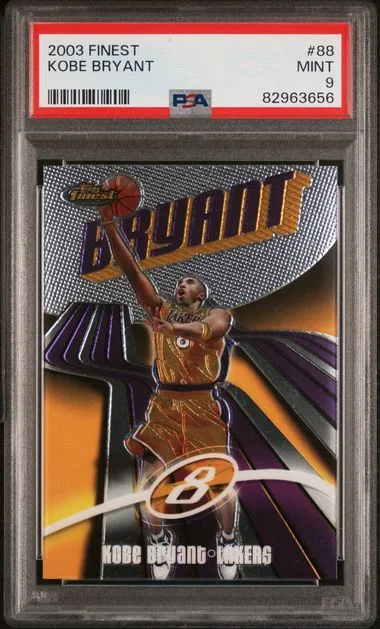 2003 Finest Kobe Bryant #88 card image