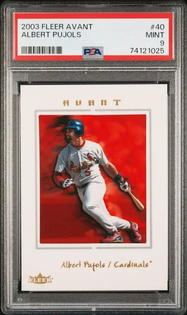 2003 Fleer Avant Albert Pujols #40 card image