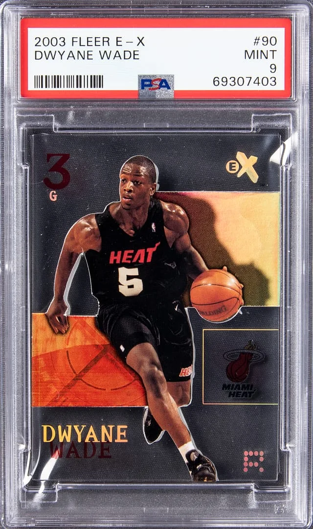 2003 Fleer E-X Dwyane Wade #90 card image