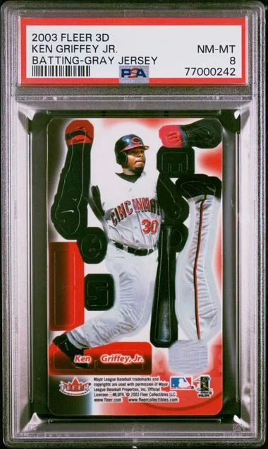 2003 Fleer Ken Griffey Jr. #3D card image