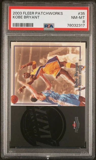 2003 Fleer Patchworks Kobe Bryant #35 card image