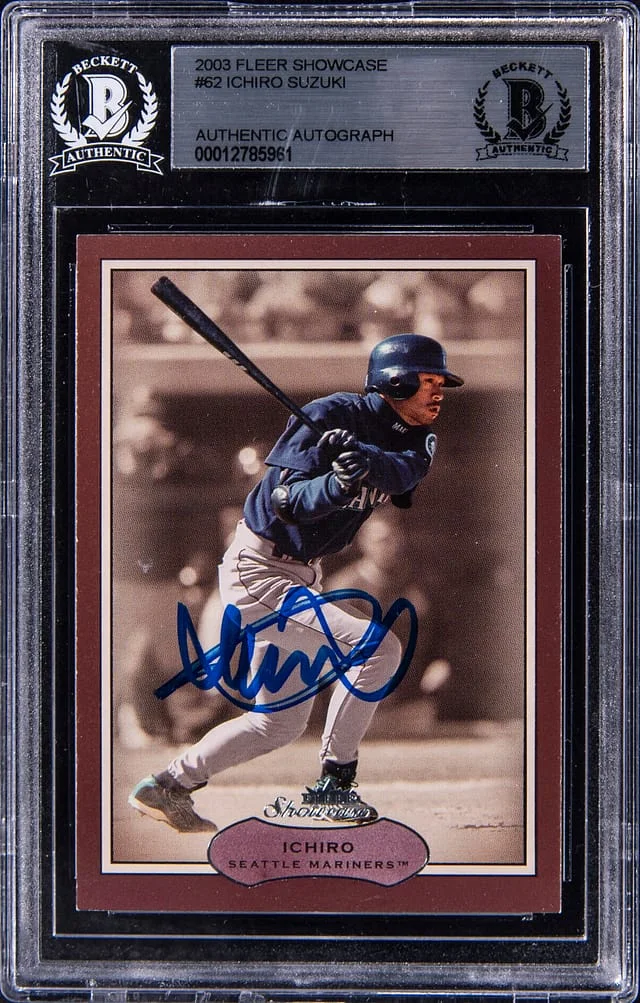 2003 Fleer Showcase Ichiro Suzuki #62 card image