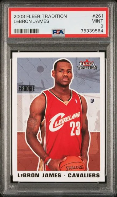 2003 Fleer Tradition LeBron James #261 card image