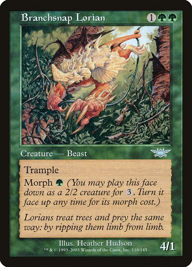 2003 Legions Branchsnap Lorian uncommon #118 unlisted card image