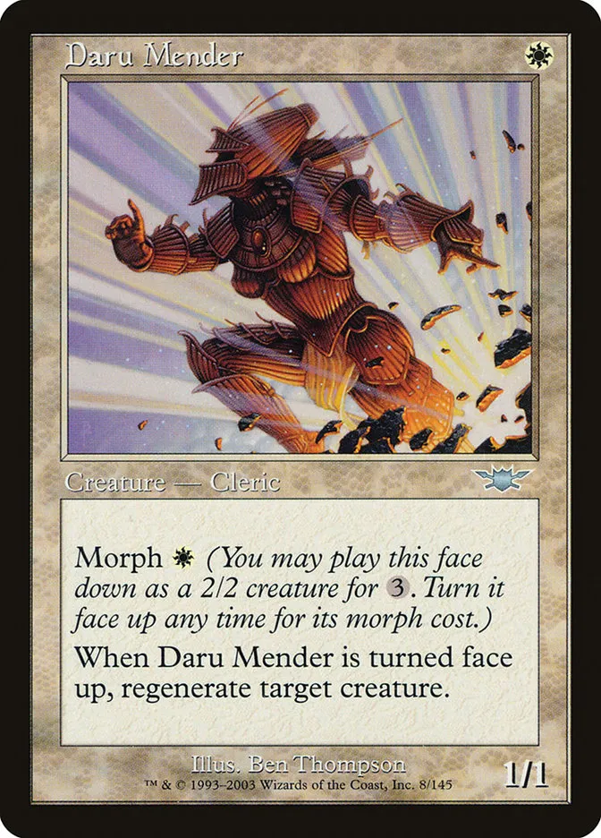 2003 Legions Daru Mender uncommon #8 unlisted card image
