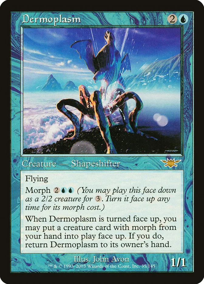 2003 Legions Dermoplasm rare #35 unlisted card image
