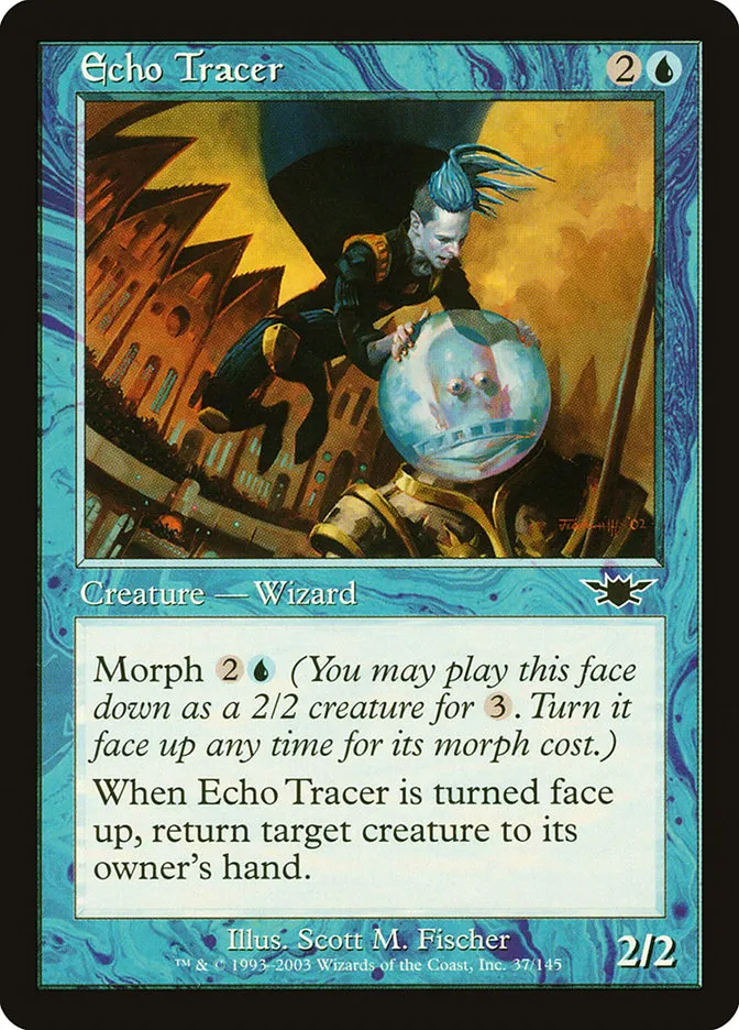 2003 Legions Echo Tracer common #37 unlisted card image