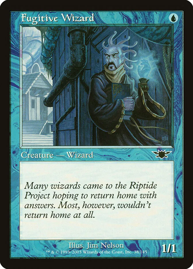 2003 Legions Fugitive Wizard common #38 unlisted card image
