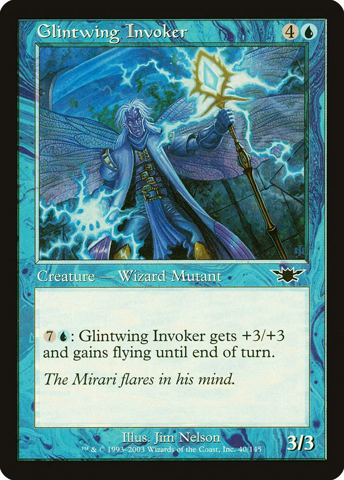 2003 Legions Glintwing Invoker common #40 unlisted card image