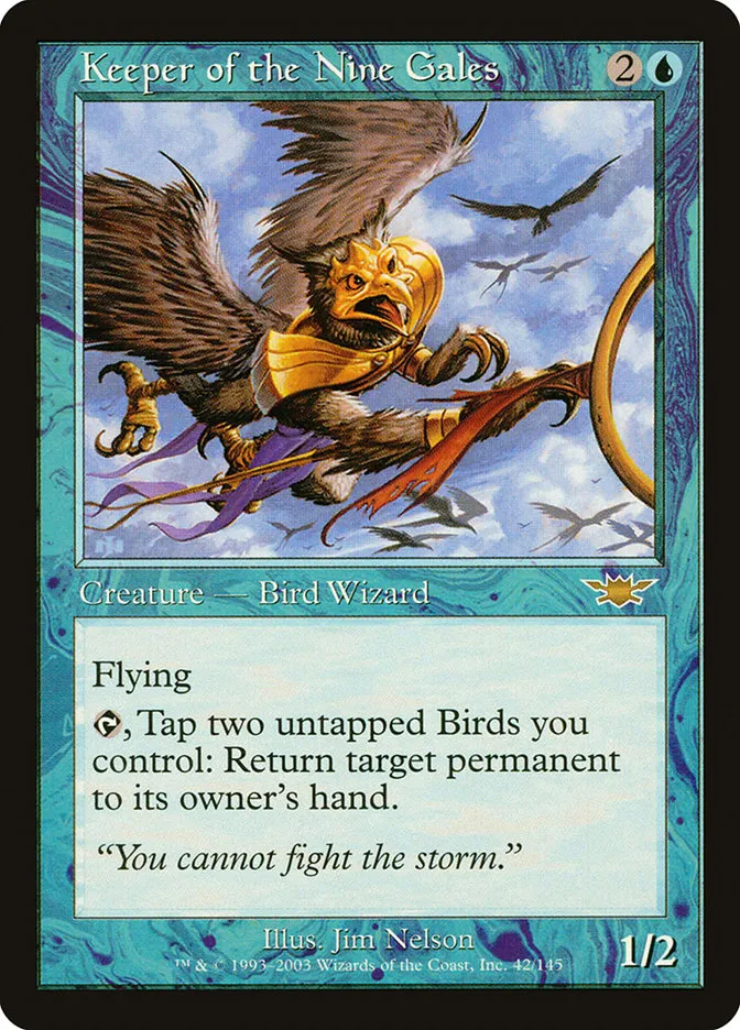 2003 Legions Keeper of the Nine Gales rare #42 unlisted card image