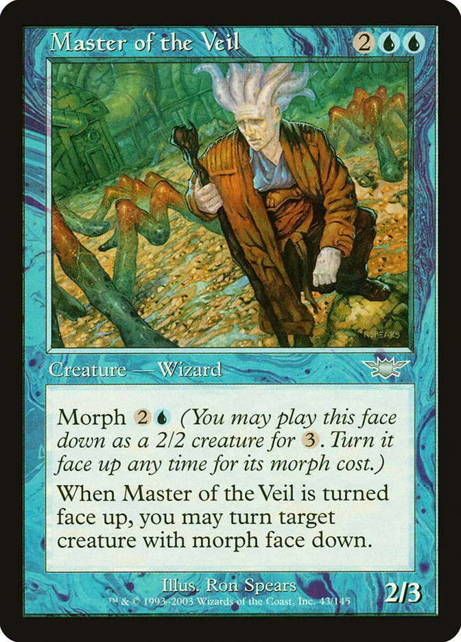 2003 Legions Master of the Veil uncommon #43 unlisted card image