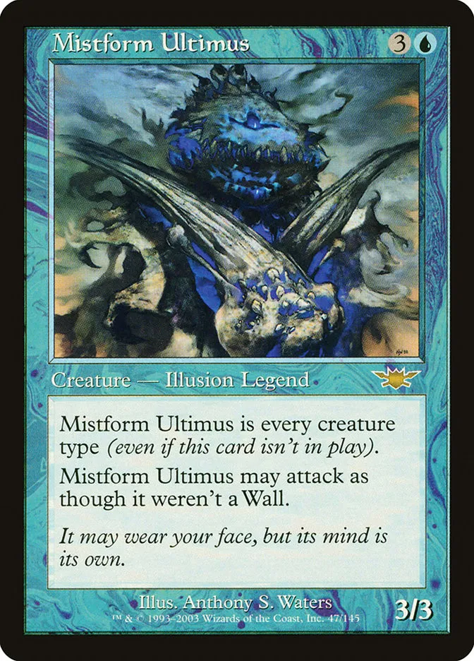 2003 Legions Mistform Ultimus rare #47 unlisted card image