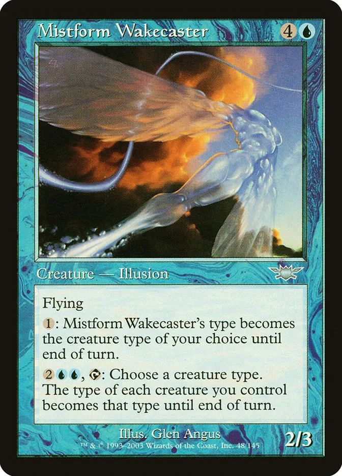 2003 Legions Mistform Wakecaster uncommon #48 unlisted card image