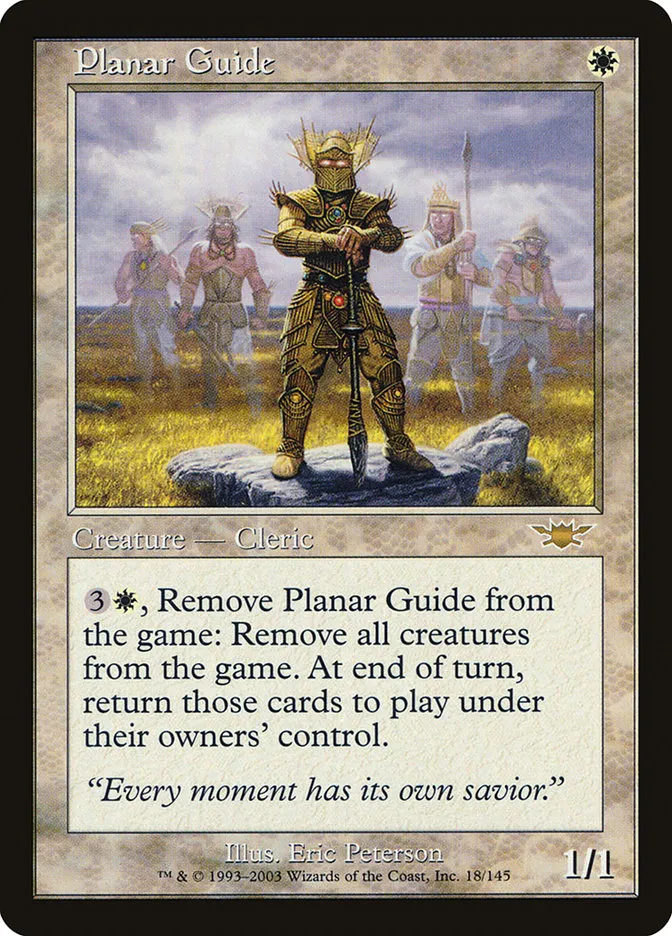 2003 Legions Planar Guide rare #18 unlisted card image