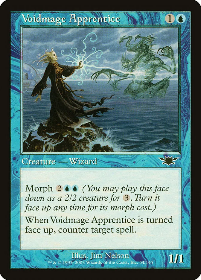 2003 Legions Voidmage Apprentice common #54 unlisted card image
