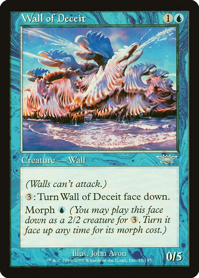 2003 Legions Wall of Deceit uncommon #55 unlisted card image