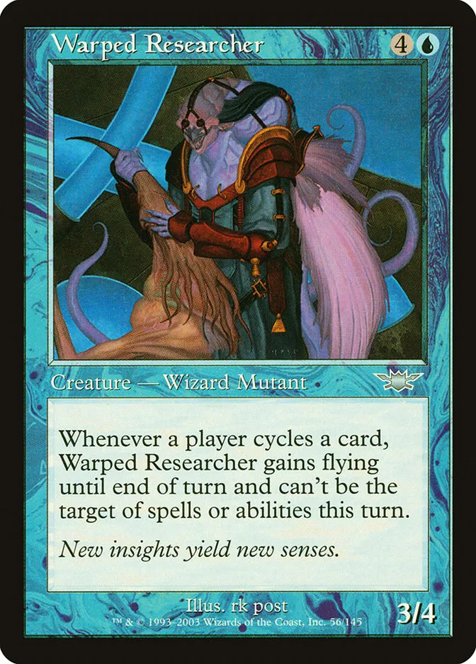 2003 Legions Warped Researcher uncommon #56 unlisted card image