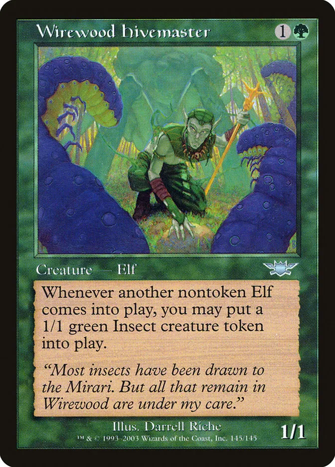 2003 Legions Wirewood Hivemaster uncommon #145 unlisted card image