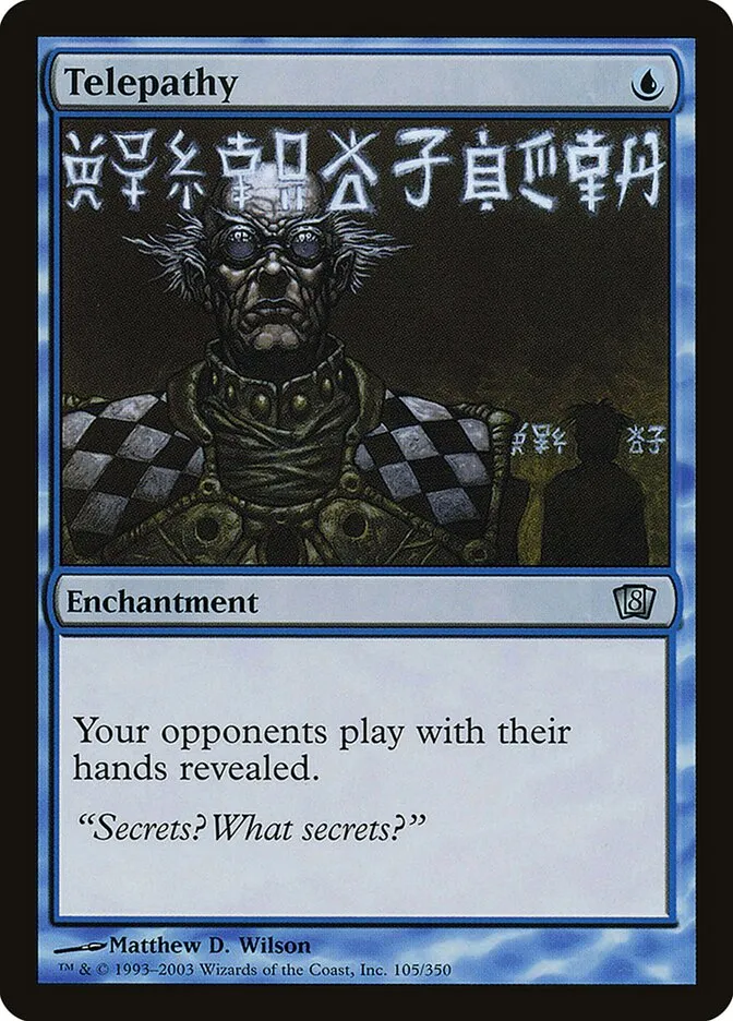 2003 Eighth Edition Telepathy #105★ uncommon card image