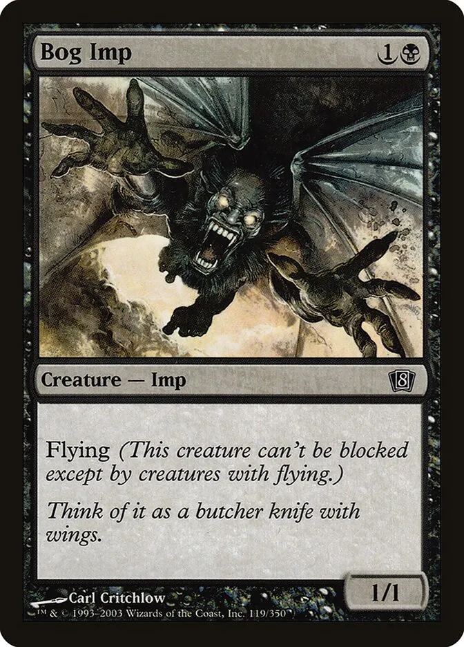2003 Eighth Edition Bog Imp #119★ common card image