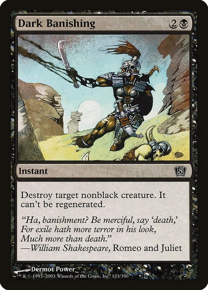 2003 Eighth Edition Dark Banishing #123★ common card image