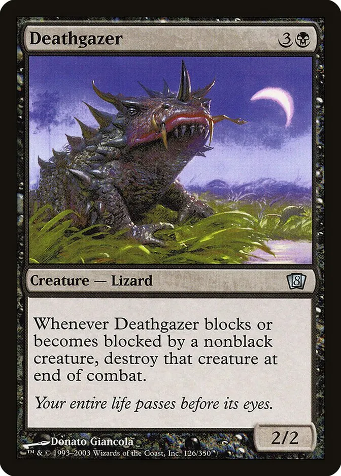 2003 Eighth Edition Deathgazer #126★ uncommon card image