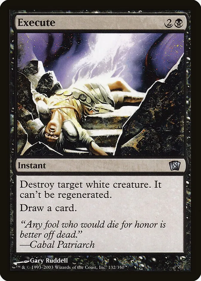 2003 Eighth Edition Execute #132★ uncommon card image