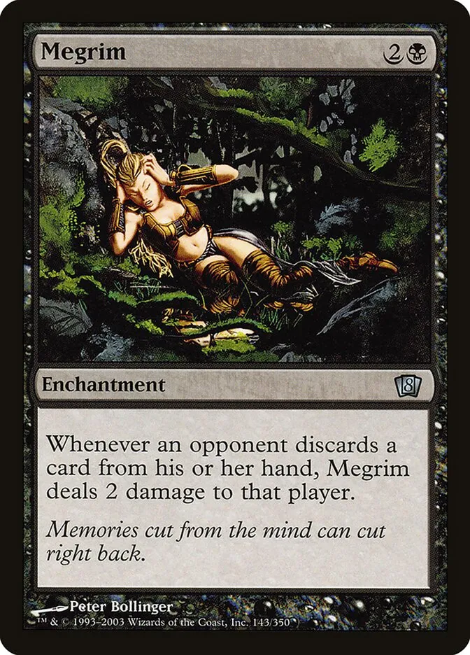 2003 Eighth Edition Megrim #143★ uncommon card image