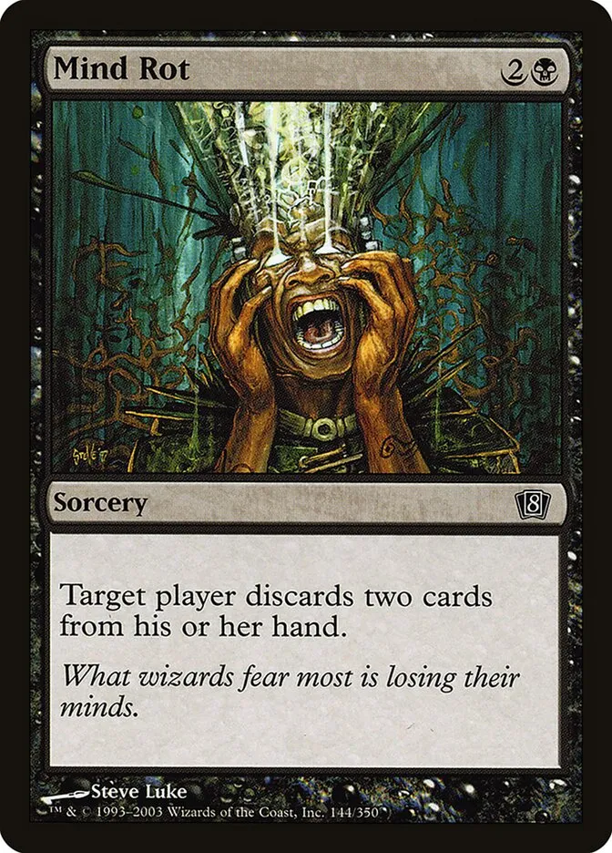 2003 Eighth Edition Mind Rot #144★ common card image