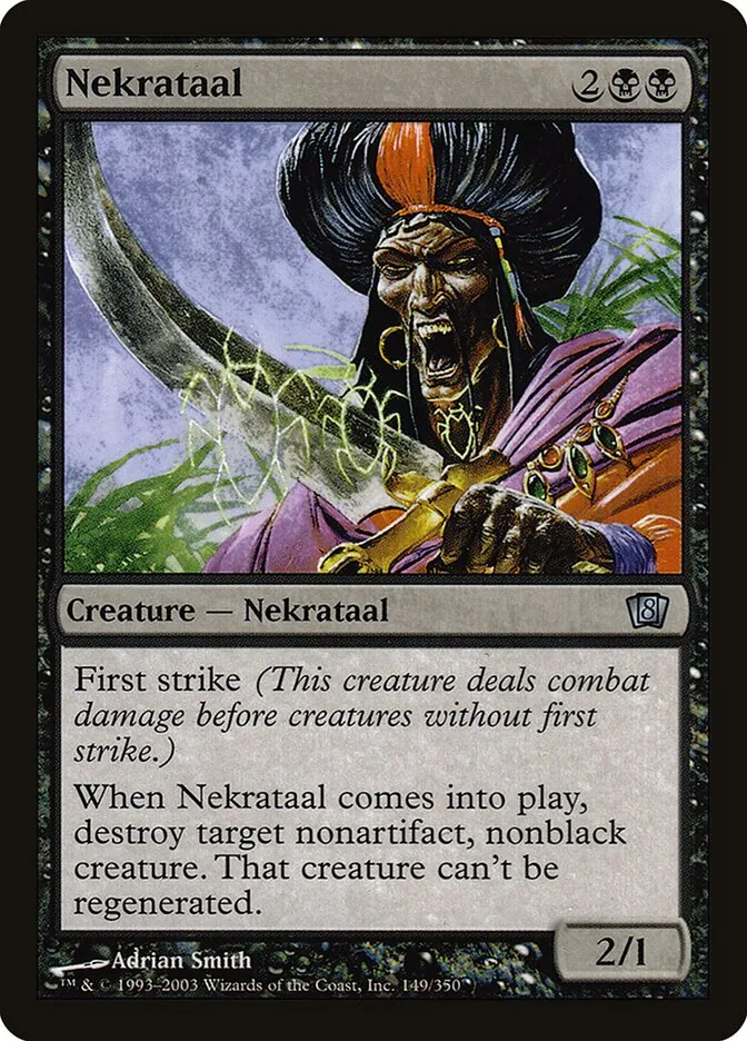 2003 Eighth Edition Nekrataal #149★ uncommon card image
