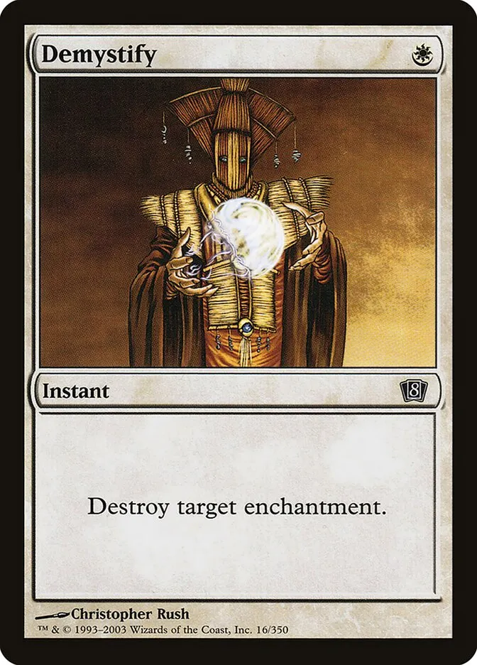 2003 Eighth Edition Demystify #16★ common card image