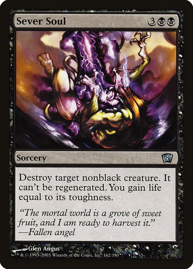 2003 Eighth Edition Sever Soul #162★ uncommon card image