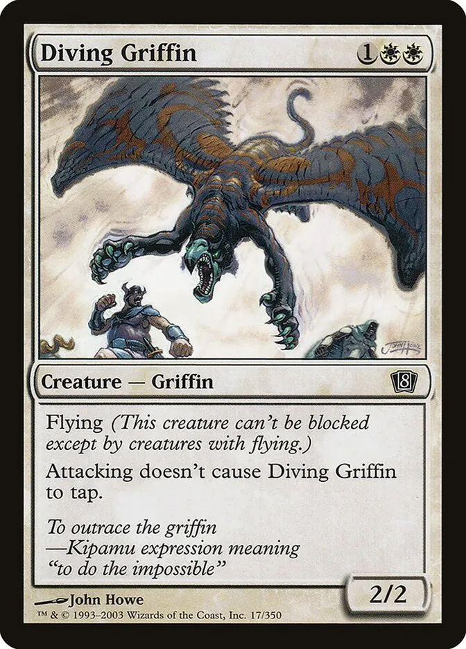 2003 Eighth Edition Diving Griffin #17★ common card image
