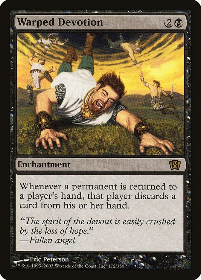 2003 Eighth Edition Warped Devotion #172★ rare card image