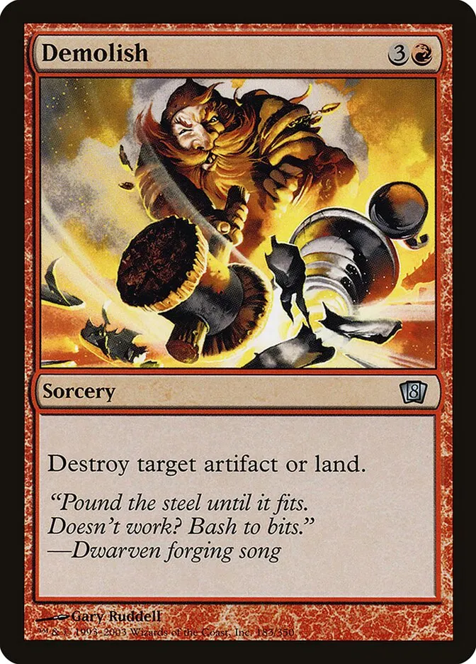 2003 Eighth Edition Demolish #183★ uncommon card image