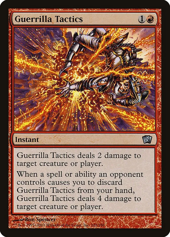 2003 Eighth Edition Guerrilla Tactics #192★ uncommon card image