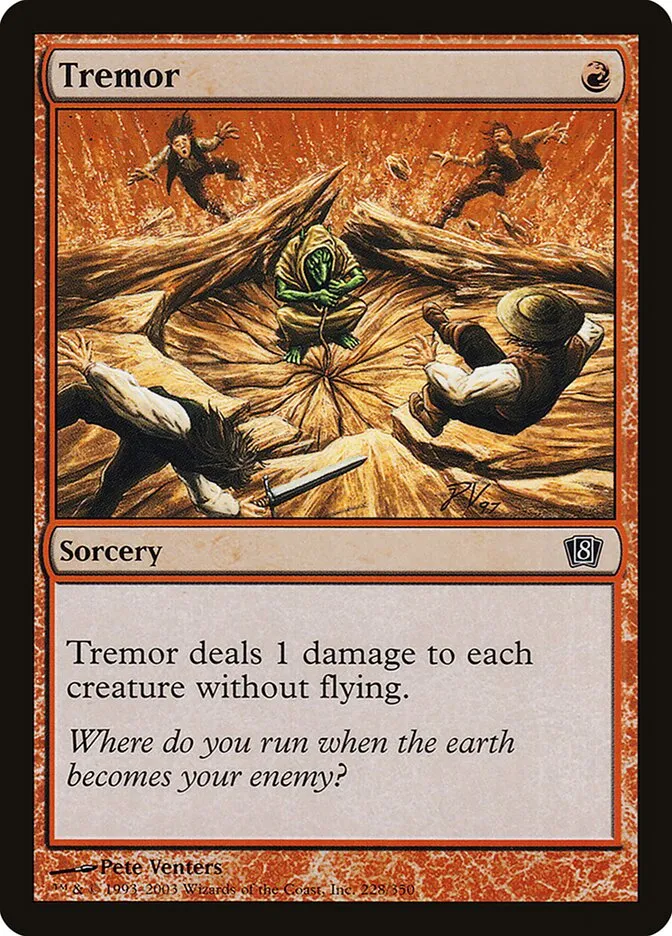 2003 Eighth Edition Tremor #228★ common card image