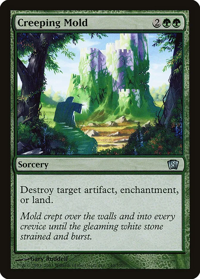 2003 Eighth Edition Creeping Mold #240★ uncommon card image