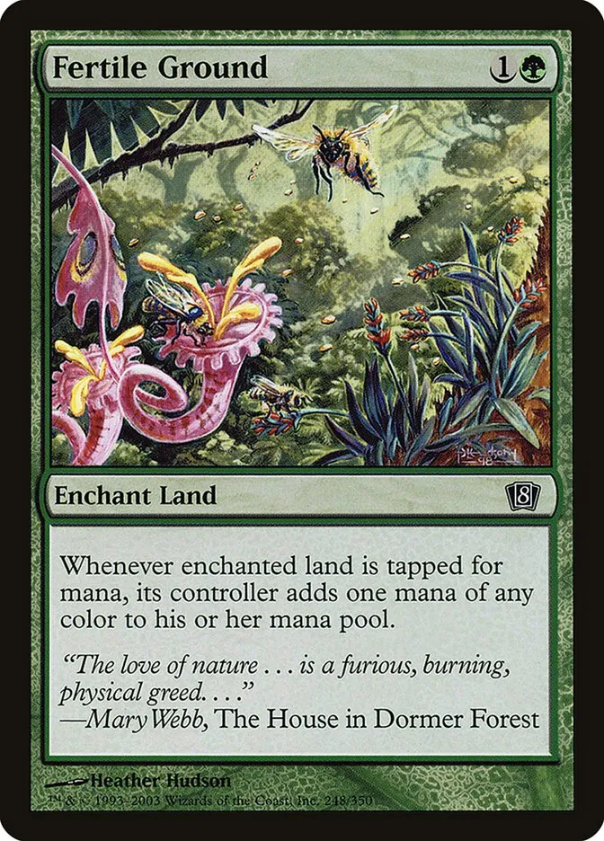 2003 Eighth Edition Fertile Ground #248★ common card image