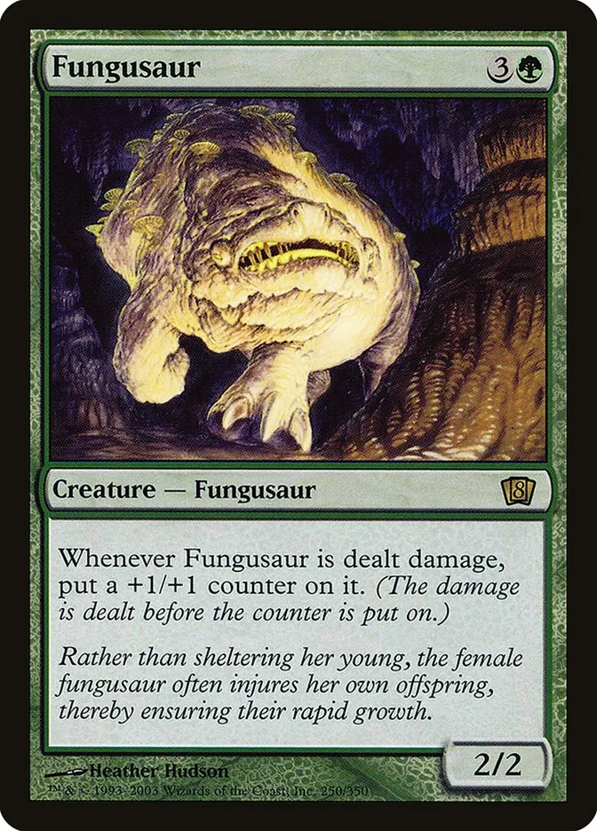 2003 Eighth Edition Fungusaur #250★ rare card image