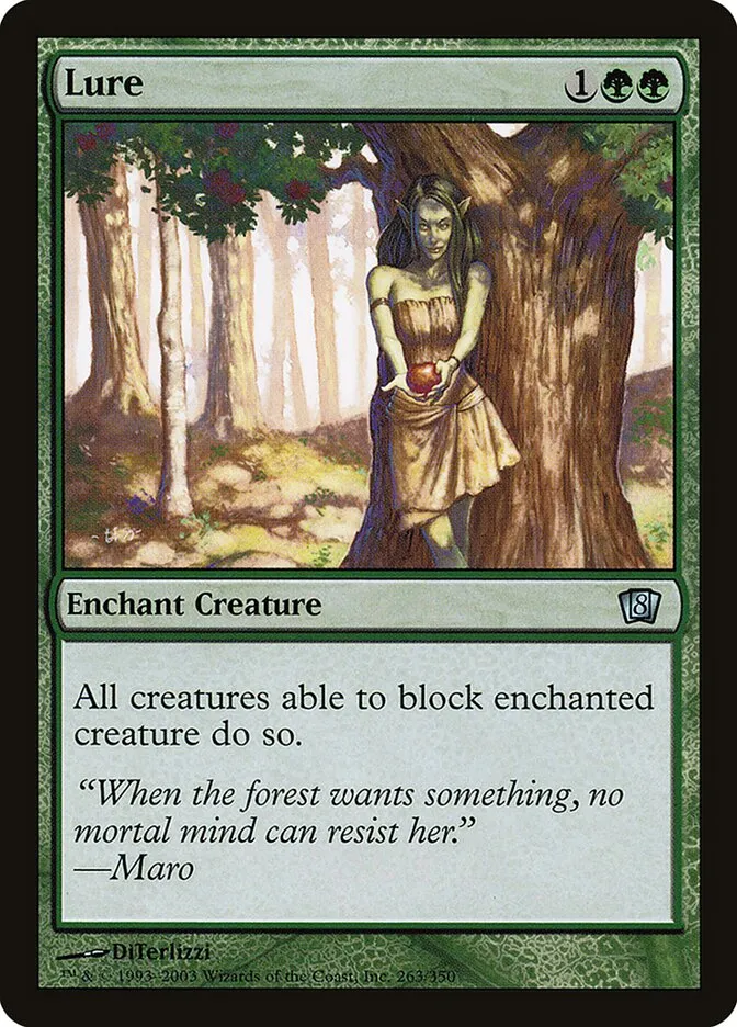 2003 Eighth Edition Lure #263★ uncommon card image