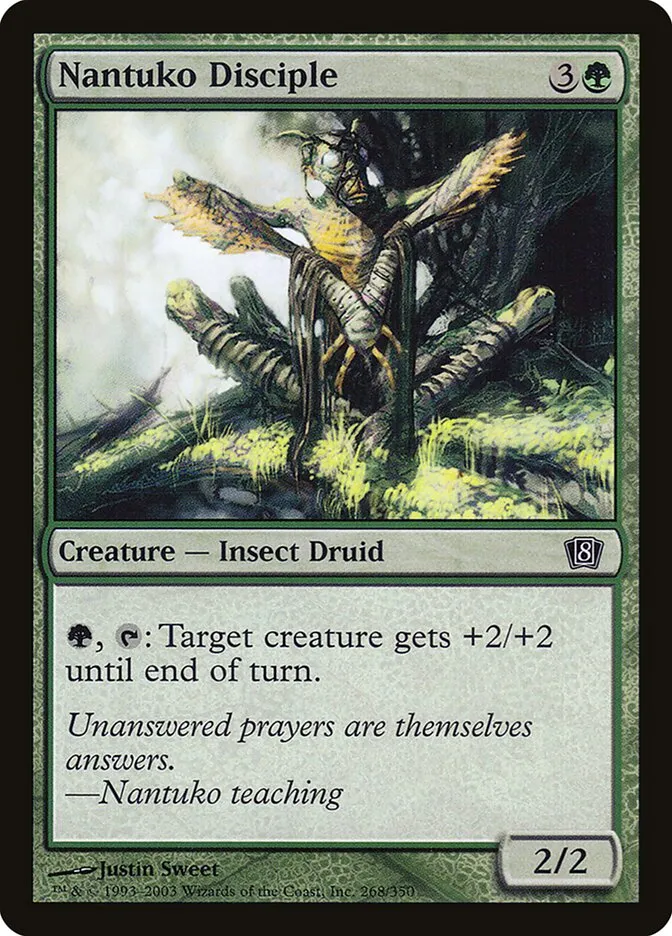 2003 Eighth Edition Nantuko Disciple #268★ common card image