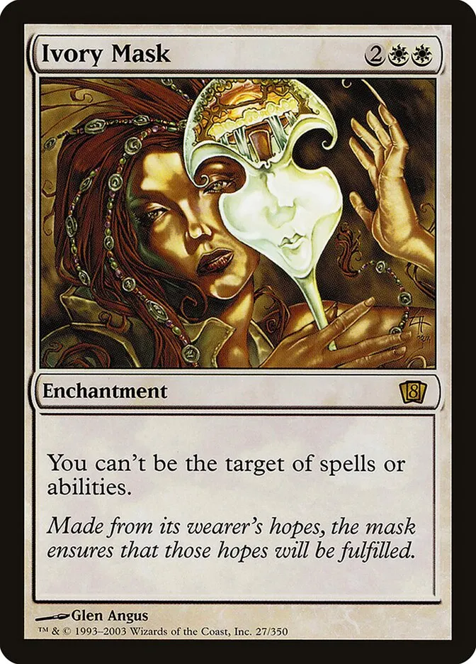 2003 Eighth Edition Ivory Mask #27★ rare card image