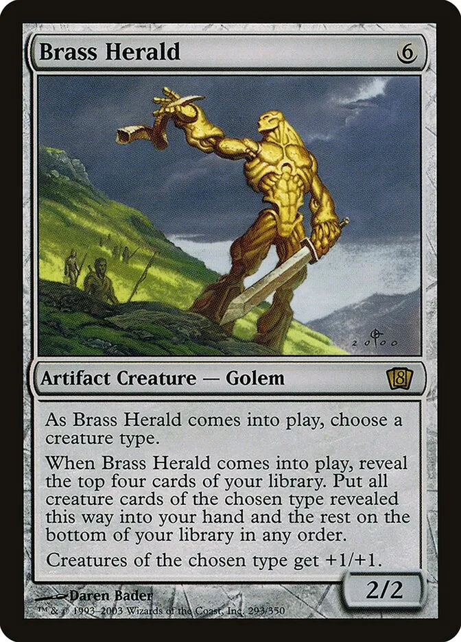 2003 Eighth Edition Brass Herald #293★ rare card image