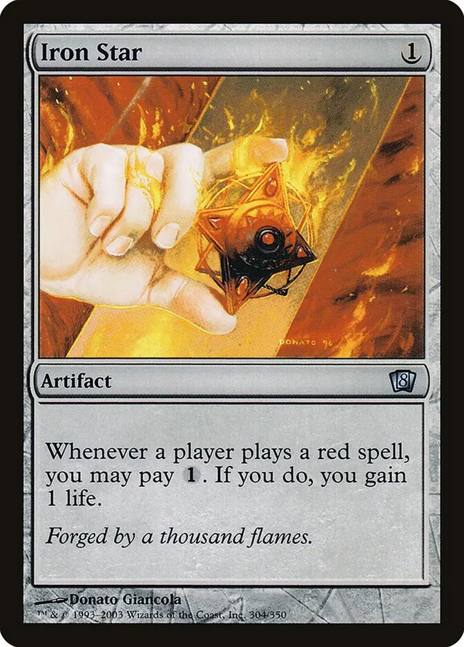 2003 Eighth Edition Iron Star #304★ uncommon card image