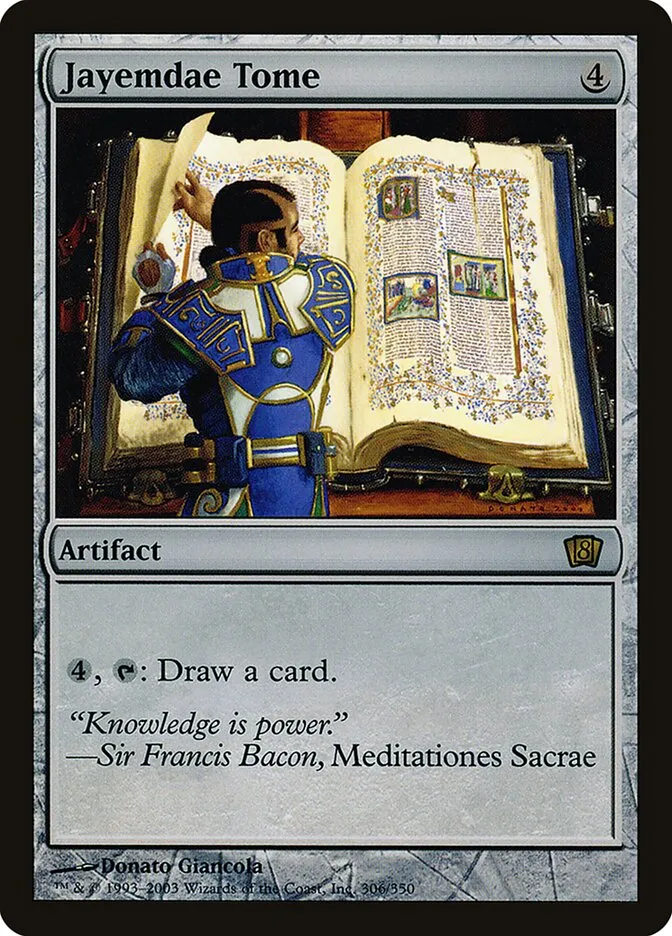 2003 Eighth Edition Jayemdae Tome #306★ rare card image